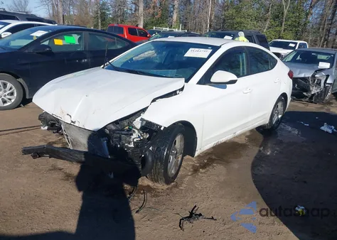 2019 Hyundai Elantra Sel z USA, uszkodzony, nr VIN 5NPD84LF0KH478894